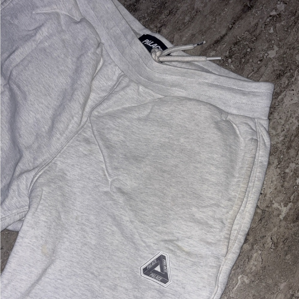 Palace grey jogger/sweatpants